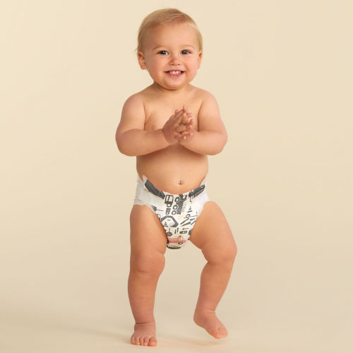 Honest Wetness Indicator Diapers - Plant-Based & Fragrance-Free | Honest