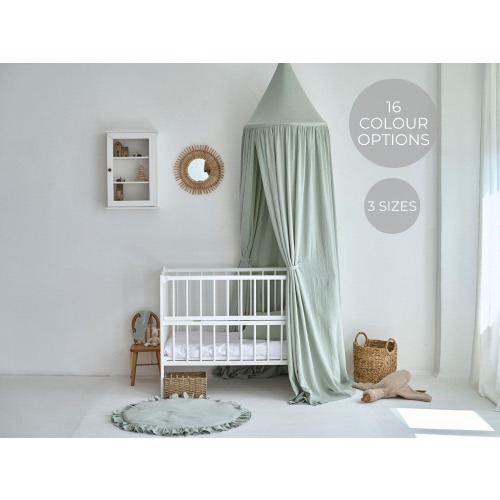 Kids Bed Canopy, canopy sage green, Hanging Canopy, Reading Nook Canopy, Bed Canopy, Bed Tent, Muslin Bed Canopy, Baldachin