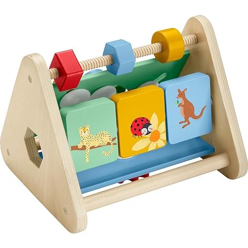 Wood Baby Toy Activity Triangle