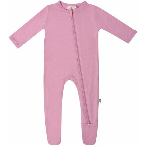KYTE BABY Soft Bamboo Rayon Footies, Zipper Closure, 0-24 Months