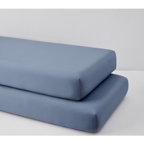 Super Soft Organic Sateen Crib Fitted Sheet