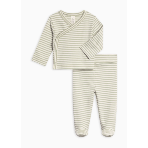 Riley 2 Piece Kimono Wrap Top and Pant Set