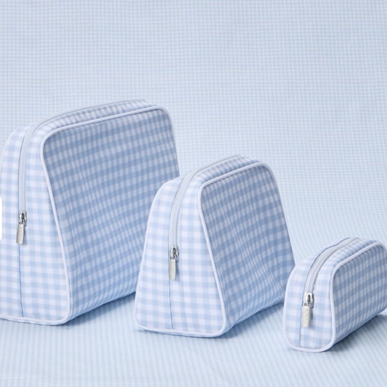 Patterned Toiletry Bag Trio (3 pieces)
