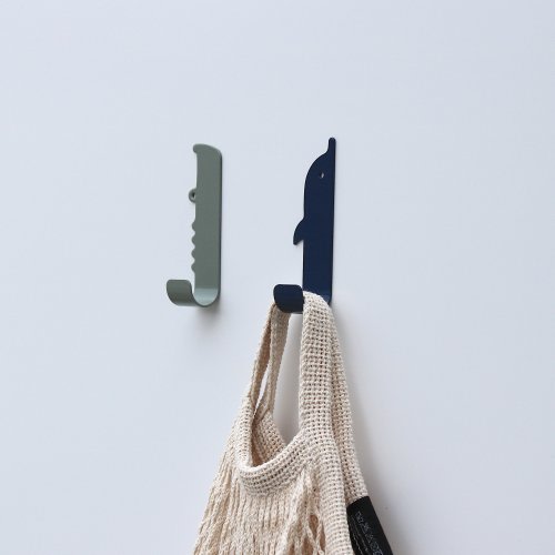 Animal Towel Hangers For Kids, Playful Bathroom Hooks Kids, Sea Animal Shaped Hooks For Restroom, Set Of Two