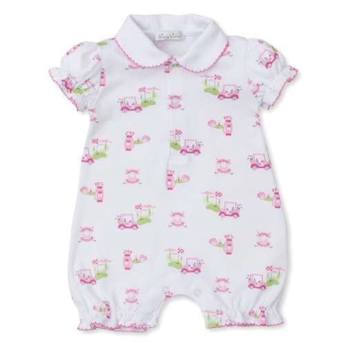 Kissy Golf Club Pink Short Playsuit