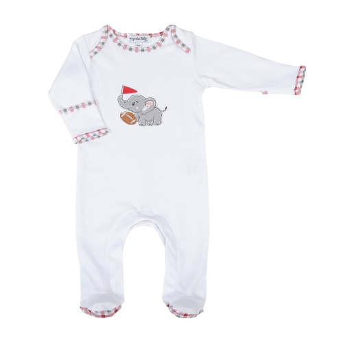 Crimson Tide Applique Lap Footie