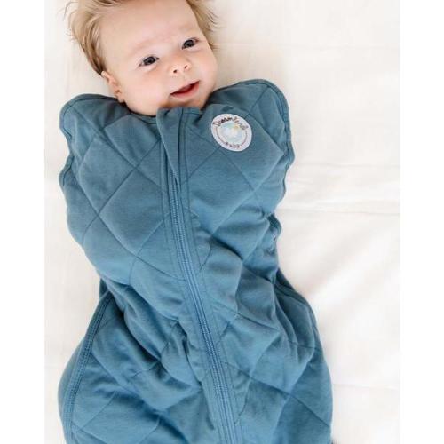 Dream Weighted Swaddle (2nd Generation), Blue - Dreamland Baby | Maisonette