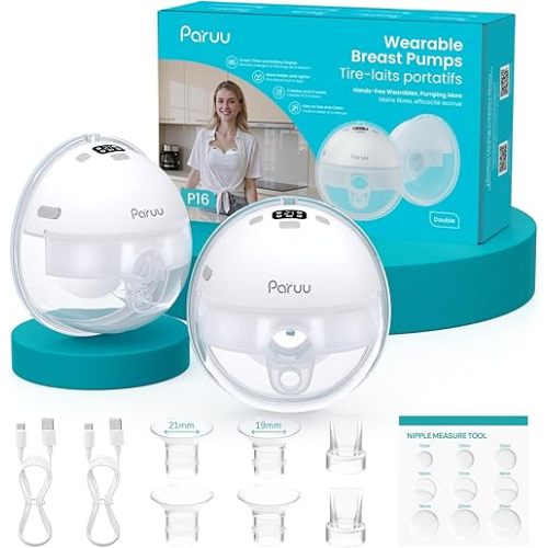 Paruu P16 Hands Free Breast Pump