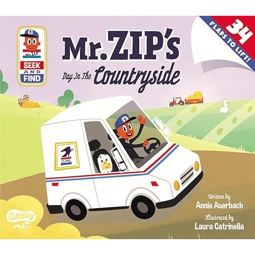Mr. ZIP’s Day in the Countryside Board Book