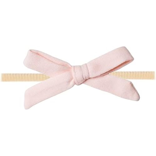 Copper Pearl Baby Bows: Stylish Headbands for Baby Girls, Premium Soft and Stretchy Baby Headbands, Perfect for Newborns, Trendy Designs - Blush