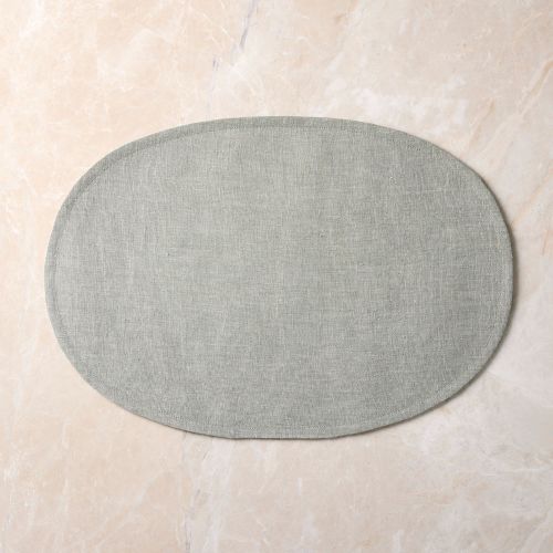 European Linen Oval Placemats