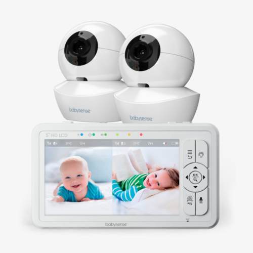 NEW! HD Split Screen Video Baby Monitor, HD S2