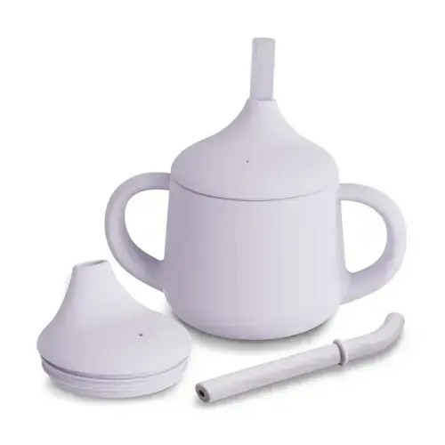 First-Stage Infant Sippy Cup - Pale Mauve