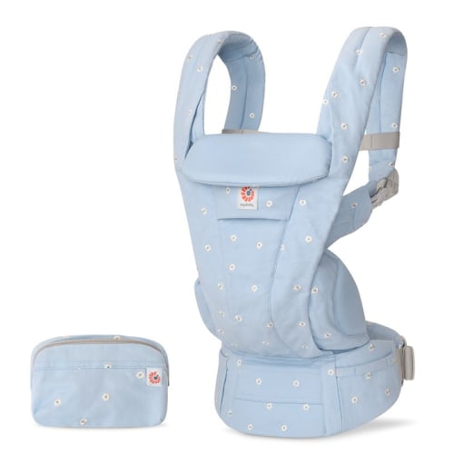 Omni Deluxe Baby Carrier in Serene Blue | Ergobaby