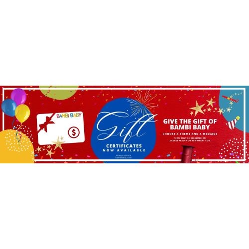 Gift Certificates - Bambi Baby Store