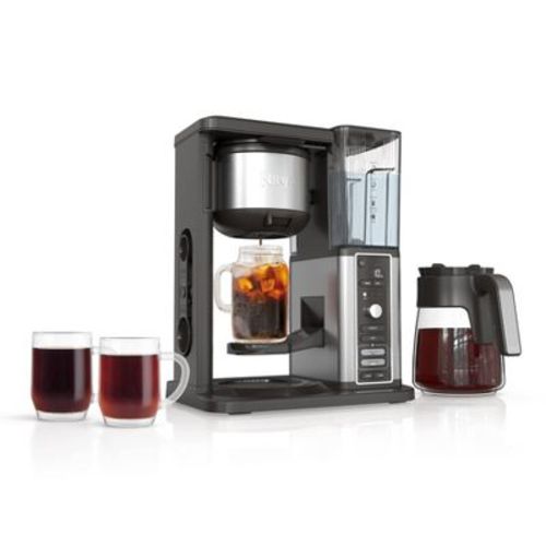 Ninja Hot & Iced Xl Coffee Maker With Rapid Cold Brew - Cm371: Drip Coffee Machine, 12 Cup Capacity, Black