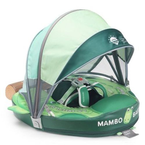 Mambobaby Sunny Navigator Crocodile Pool Loungers - Green
