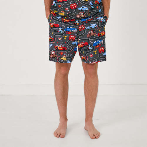 Disney & Pixar Piston Cup Men's Pajama Shorts | Little Sleepies