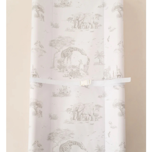 Safari Toile Wipeable Contour Change Pad