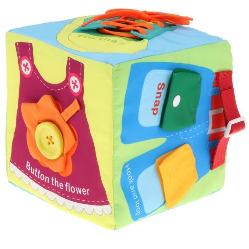 Zip, Snap, Button, Buckle, ,Tie Activity Early Learning Basic Life