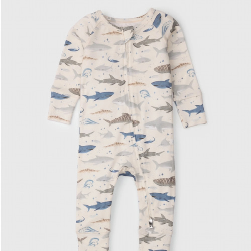 Sleeper - Smiley Sharks – LOULOU LOLLIPOP US