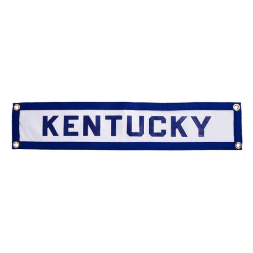 Kentucky Camp Felt Flag – Keeneland Mercantile