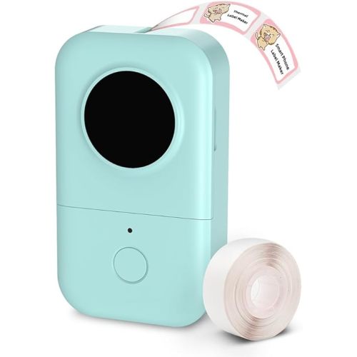Phomemo D30 Label Maker Machine, Portable Bluetooth Mini Label Printer, Smart Phone Handheld Thermal Sticker Small Labeler Multiple Templates Font Icon Inkless for Home Office