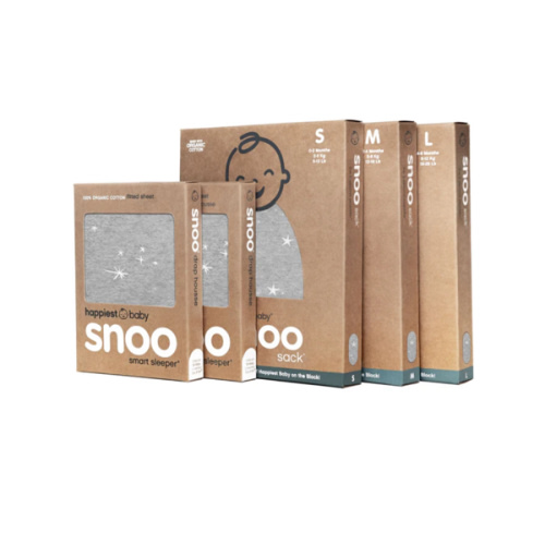 SNOO Sleep Sack Bundle in Small, Medium, Large Sizes and Sheets – Happiest Baby