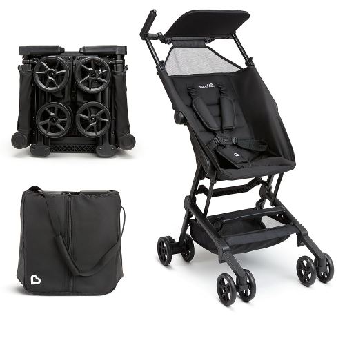 Munchkin Sparrow Travel Baby Stroller, Ultra Compact and Lightweight, for Babies and Toddlers, Black