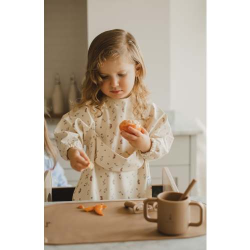 Long sleeve bib in Chalet size 6-24 months