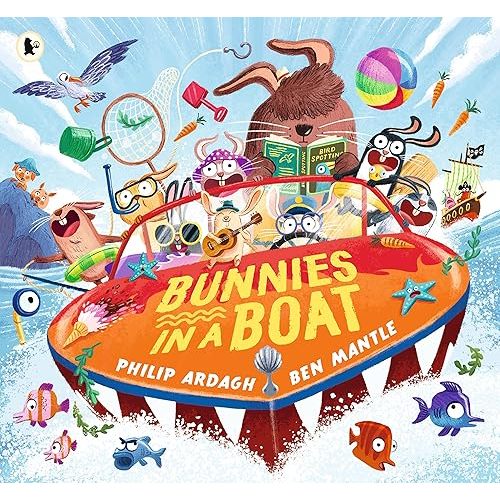 Bunnies in a Boat (Sunny Town Bunnies) Paperback – March 2, 2023