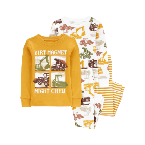 Toddler 4-Piece Construction 100% Snug Fit Cotton Pajamas - Carter's | Carter's