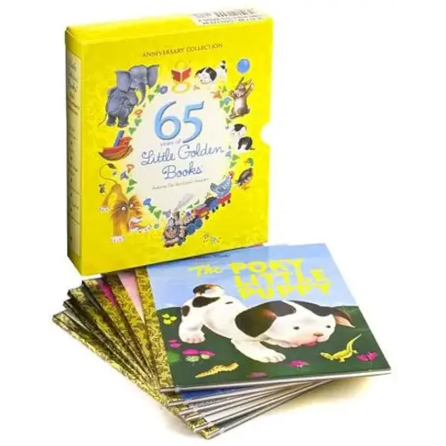 The Ultimate Golden Books Collection (25 Volume Set): The Pokey Little Puppy; Scrawny Tawny Lion; Saggy Baggy Elephant; Disney Three Little Pigs; Raggedy Anne; Peter Cotton Tail (Book Sets for Children : Little Golden Books)