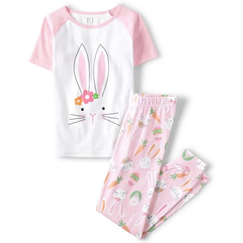 The Children's Place Easter Family Matching Snug Fit Cotton Pajamas