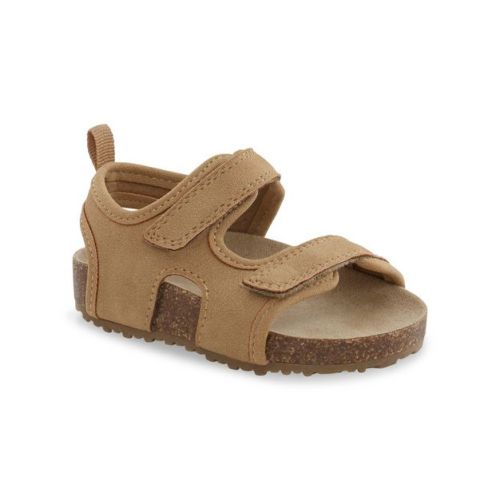 Carter's Just One You®️ Toddler Boys' Olive First Walker Sandals - Tan 3