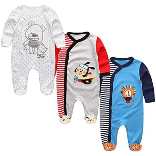 Baby and Toddler Footed One-Piece Romper Jumpsuit Cotton Baby Clothes Play Infant Girls Boys Newborn Outfits