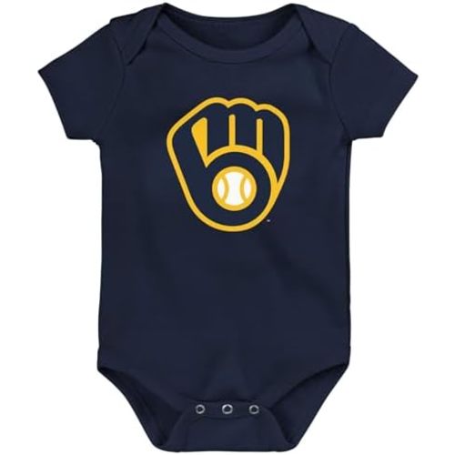 Outerstuff MLB Newborn & Infants 0-24 Months Official Primary Logo Creeper Bodysuit Romper