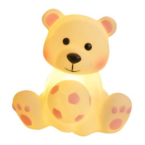 Silicone Night Light,Cute Silicone Bear Table Lamp,Creative Nursery Night Lights Sleeping Companion Home Decoration for Baby Toddler Teen Girls