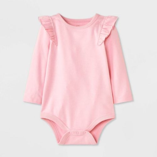 Baby Girls' Ruffle Bodysuit - Cat & Jack™