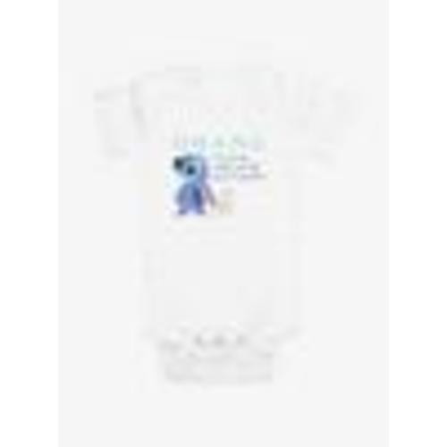 Disney Lilo & Stitch Ohana Means Family Infant Bodysuit - WHITE | BoxLunch