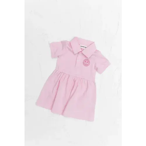 Polo Dress - Baby Pink
