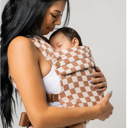 The Monarch Carrier - Mocha Check – Mabē