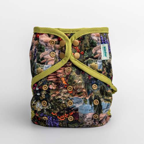 Patterned Wipeable Cloth Diaper Cover, Grows with your Baby