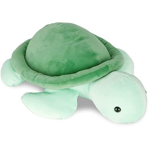 Tortoise Sea Turtle Stuffed Animal Plush Toy, Tortoise Turtle Cushion Pillow for Girls Boys Kids Bedtime Birthday Christmas Toddler Gift, 16.5 inches