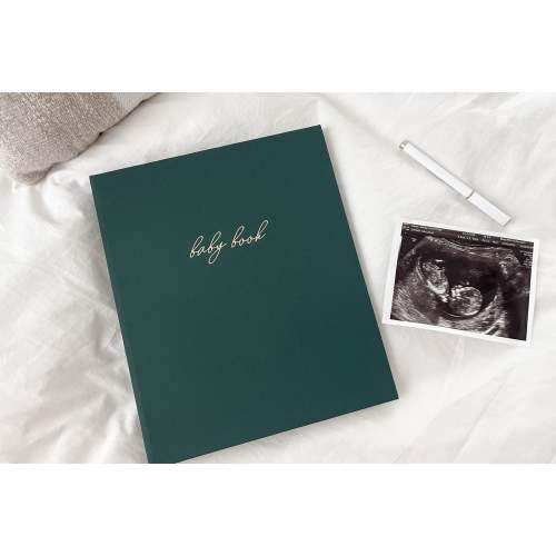 First Year Baby Memory Book - Green