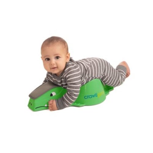 Crawligator Baby Activity Toy for Newborn Crawling & Learning | Early Childhood Development (Green)