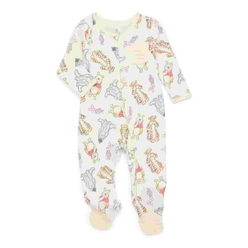 Disney Baby Wishes + Dreams Character Infant Baby Footed Sleep N Play, Sizes Preemie-9 Months