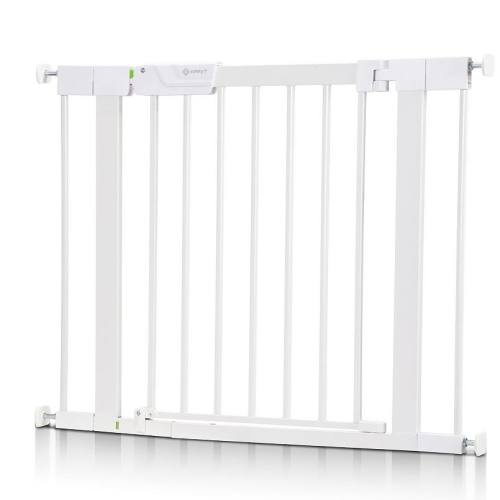 Safety 1st White Pressure-Check Gate with SecureTech