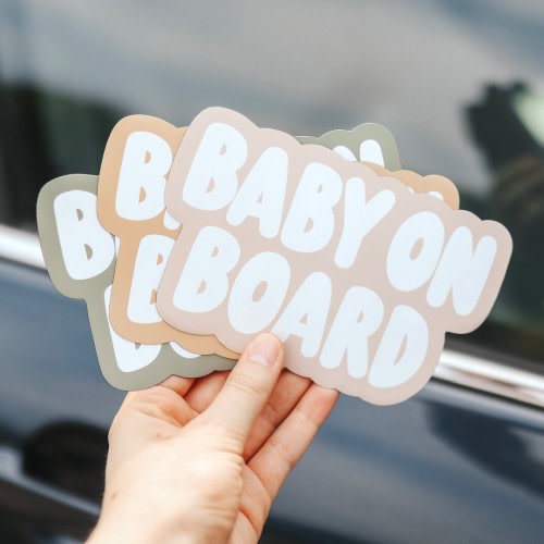 Baby on Board Bumper Magnet