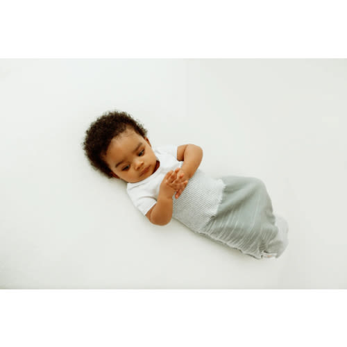 Grey Arms Out™ Short Sleeve Sleep Sack - Small (12lbs - 18lbs)